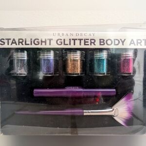 Urban decay starlight glitter body art kit new